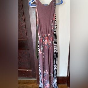 Maxi floral dress